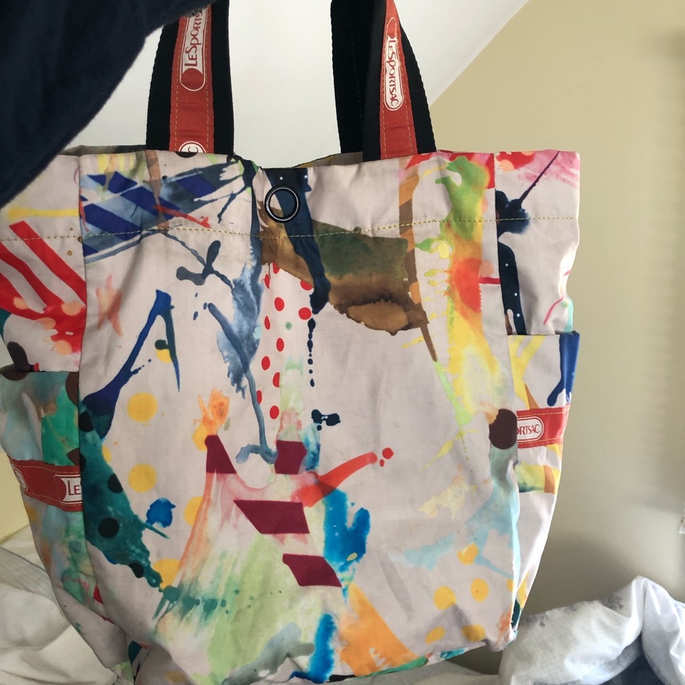 Le Sportsac Abstract Artist Tote